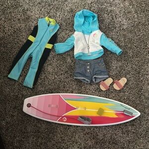 American girl doll Joss Kendrick set.